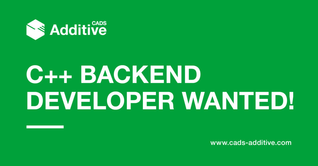 Job Advertisement C++ Backend Developer